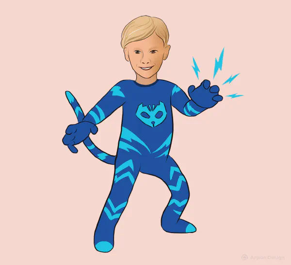 Superhero boy