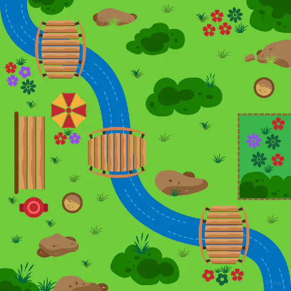 Game field map